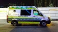 Ambulance Side View Royalty Free Stock Photo