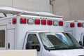 Ambulance siren lights Royalty Free Stock Photo