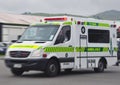 Ambulance on target Royalty Free Stock Photo