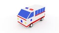 Ambulance van 3D