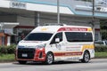 Ambulance van of Siam Tranfer Service