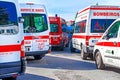 Ambulances Royalty Free Stock Photo