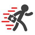 Ambulances icon - vector