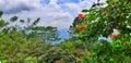 Ambuluwawa Sky in Sri lanka Royalty Free Stock Photo