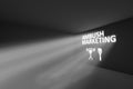 AMBUSH MARKETING rays volume light concept 3d