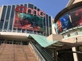 AMC Burbank Theater Promoting Godzilla vs Kong in 2021 Royalty Free Stock Photo