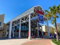 An AMC Dine-In Theatre at an outdoor mall in Orlando, Florida