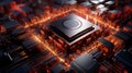 AMD Ryzen Threadripper high-performance workstation processor with architecture under technological