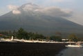 Ganung Angun Volcano and Black Sand Beach