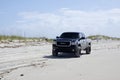 Huge pickup on the Fernandina Beach on Amelia island. Florida, USA