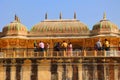 Amer Fort or Amber Fort is a fort located in Amer, Rajasthan, India Royalty Free Stock Photo