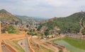 View from Amber Fort, Jaipur, Rajasthan, India Royalty Free Stock Photo