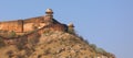 Amer Fort or Amber Fort is a fort located in Amer, Rajasthan, India Royalty Free Stock Photo