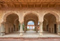 Amer Fort is located in Amer, Rajasthan, India. Royalty Free Stock Photo