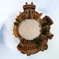 Amer Fort Stereographic