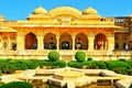 Amer Palace, Jaipur, India. Royal Palace of king of Jaipur. Royalty Free Stock Photo
