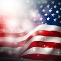 American background for memorial day veterans day patriotic day 9 11 independence day 4th of July. Ai Generative