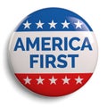 Americ First Republican Political Slogan