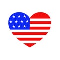 America love ornament Royalty Free Stock Photo