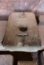 Details of masonry of Coricancha, famous temple in the Inca Empire at Cuzco, Peru