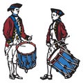 drummers in the American revolution