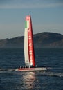 America's Cup Luna Rossa boat sponsored by Prada