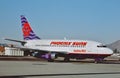 America West Boeing B-737-112 N708AW CN 19771 Painted for the NBA Phoenix suns