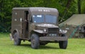 Americain mail truck Royalty Free Stock Photo