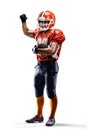 Americam football player Royalty Free Stock Photo