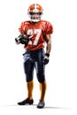 Americam football player Royalty Free Stock Photo