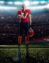 Americam football player Royalty Free Stock Photo