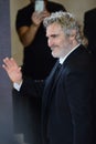 American actor,Joaquin Phoenix attended the premiere of Napoleon in Madrid Spain