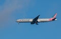 American Airline in Flight