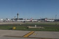 American Airlines Airbus A321-200 Airplane N982VJ at ORD Royalty Free Stock Photo