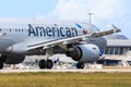 American Airlines Airbus A319 Royalty Free Stock Photo