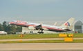 American Airlines Boeing 757 Royalty Free Stock Photo