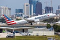 American Airlines Boeing 737-800 airplane Fort Lauderdale airport