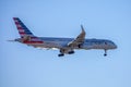 American Airlines Boeing 757 Royalty Free Stock Photo