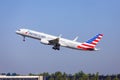 American Airlines Boeing 757 Royalty Free Stock Photo