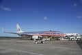 American Airlines and Delta Airlines planes at Punta Cana Airport, Dominican Republic