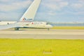 American airlines delta different directions Royalty Free Stock Photo