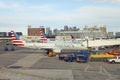 American Airlines Embraer E190 at Boston Airport, USA