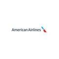 American airlines logo editorial illustrative on white background