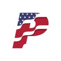 Flag of the American Alphabet Logo P