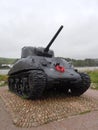 American army sherman tank memorial