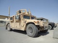 American army transporter HMMWV humvee Royalty Free Stock Photo