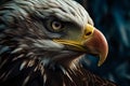 American Bald eagle portrait. Ai generative Royalty Free Stock Photo