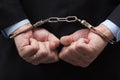 American banker/white-collar crime Royalty Free Stock Photo