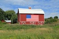 American Barn Royalty Free Stock Photo