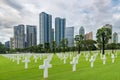 MANILA, PHILIPPINES - FEBRUARY 03, 2018: The American Battle Monuments Commission.